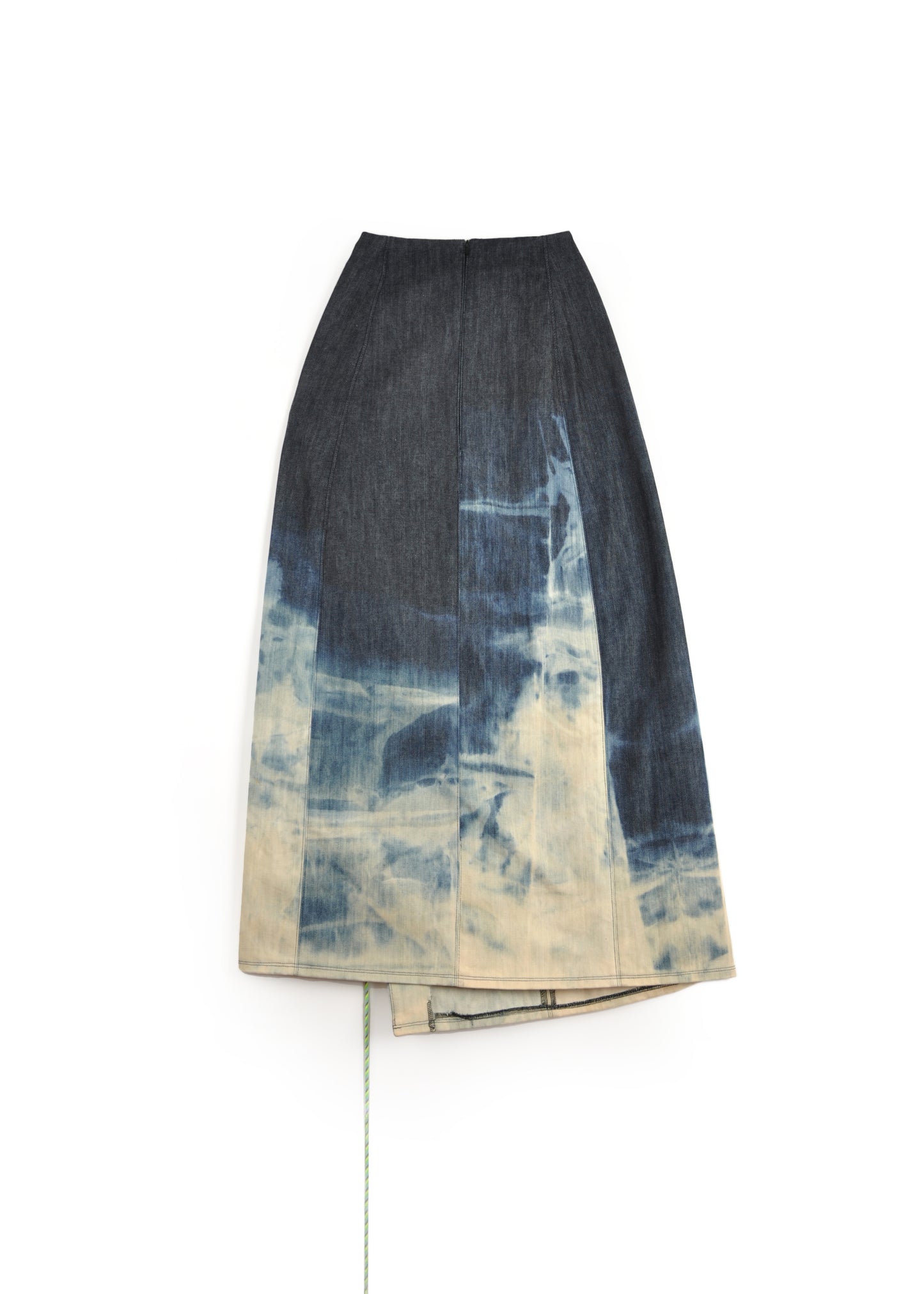 Denim maxi-rok