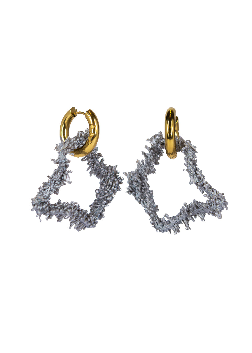 Das flauschige Pentagon - goldener Ring