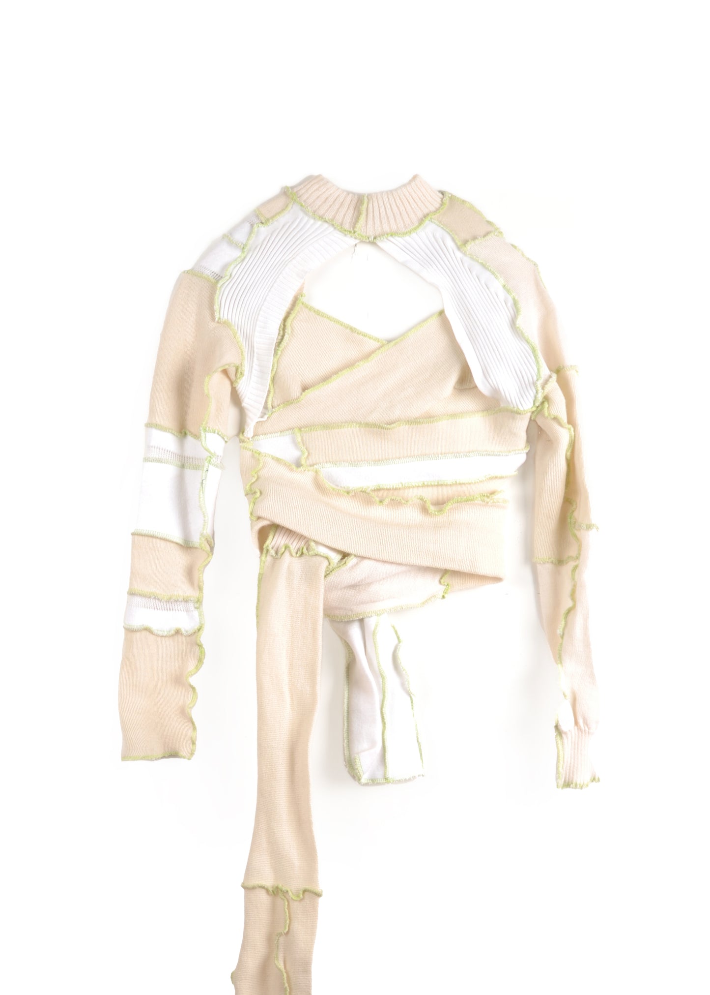 Weißes Wickeloberteil #2