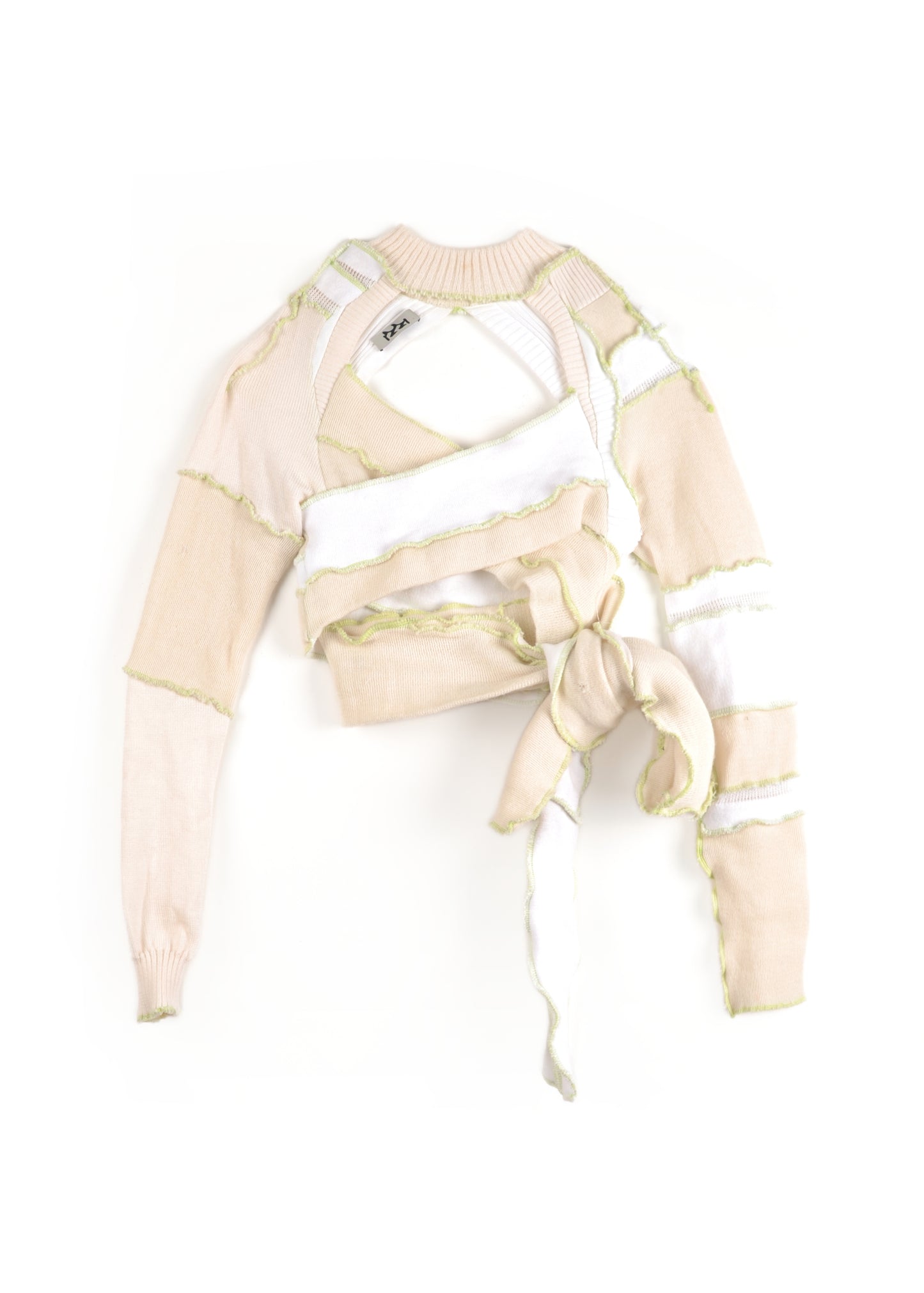 Weißes Wickeloberteil #2