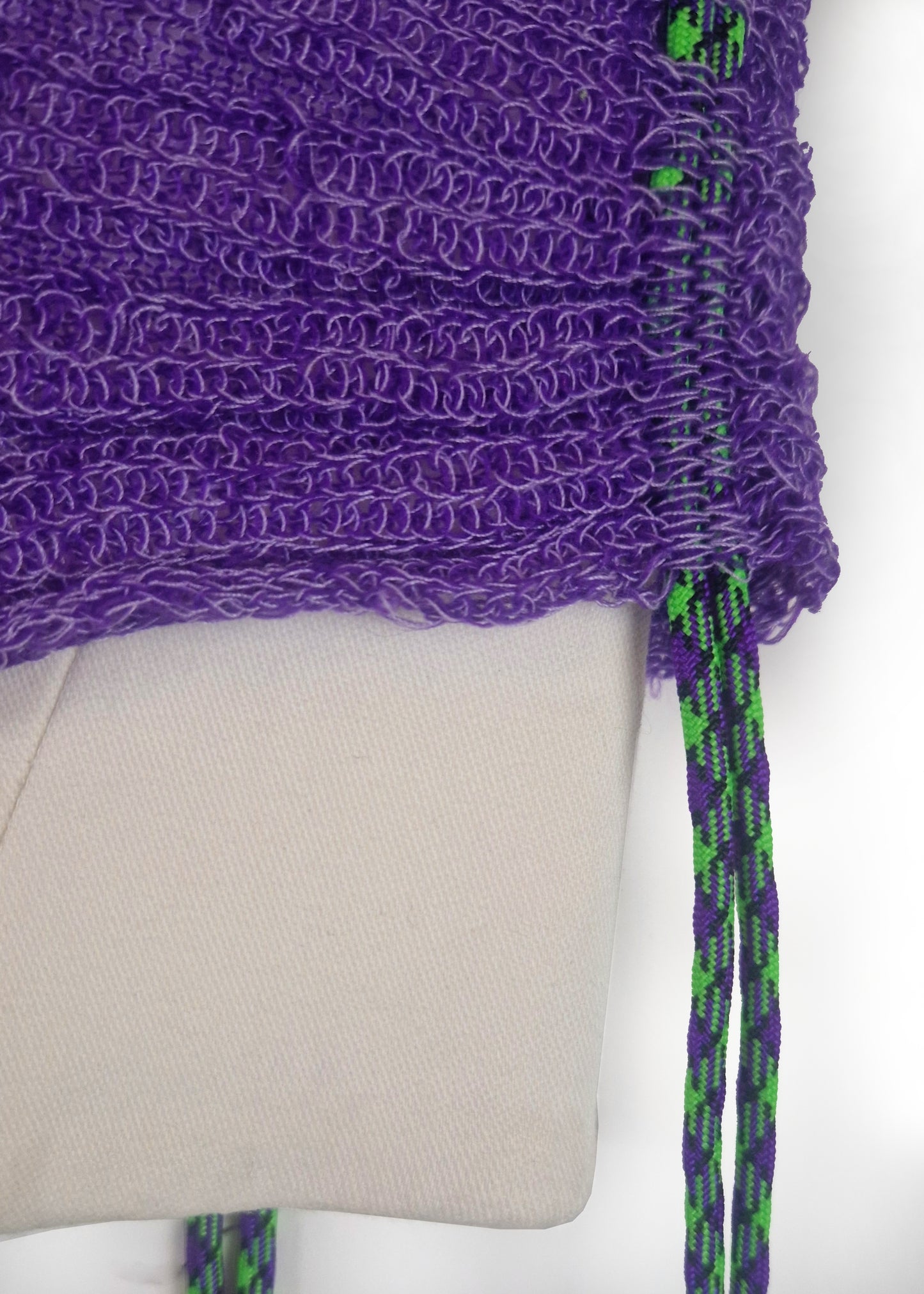 Corset with Knit top layer