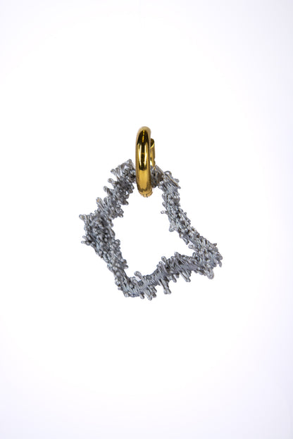 The Fuzzy Pentagon - gouden ring (paar)