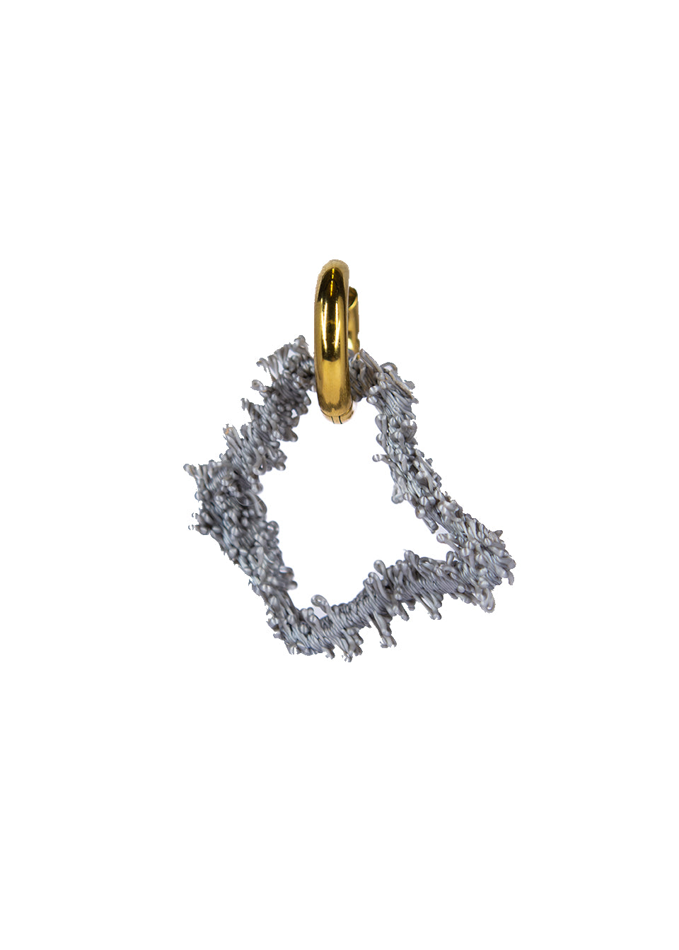 Das flauschige Pentagon - goldener Ring