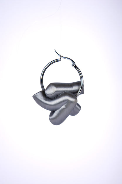 The Medusa - Small silver ring (single)