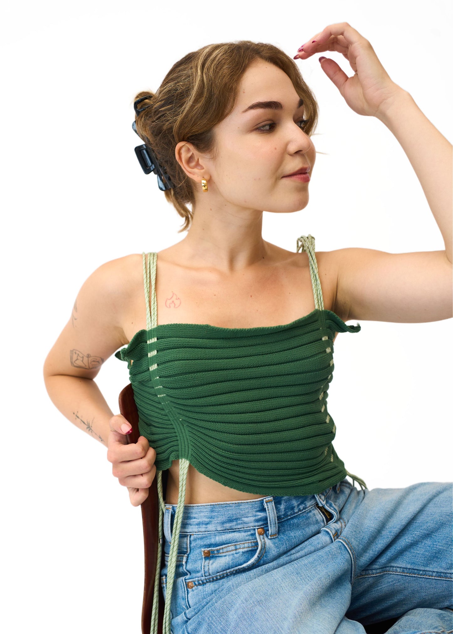 Das gestrickte Schlauchtop #3