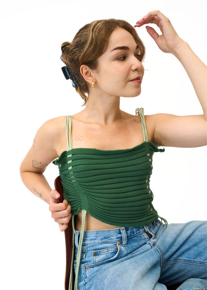 Das gestrickte Schlauchtop #3