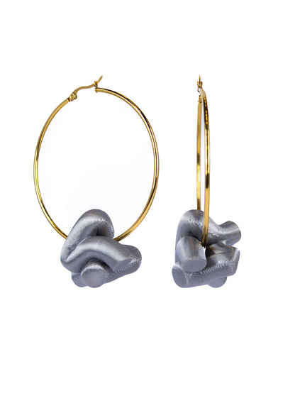 Die Medusa – Großer goldener Ring